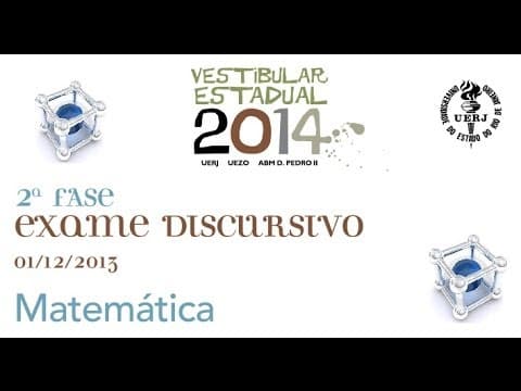 Thumbnail da aula: QUESTÃO 08 RESOLVIDA (PROBABILIDADE) UERJ 2014 MATEMÁTICA 2° FASE