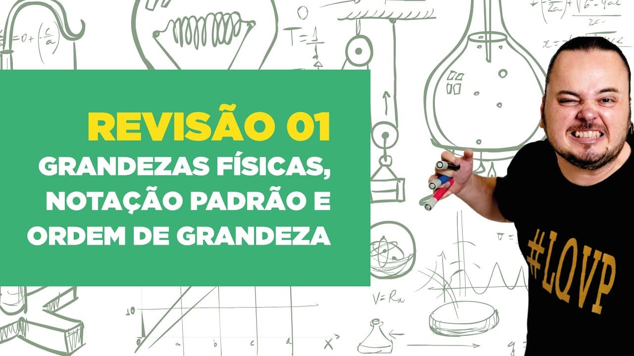 Thumbnail: Mãozinha em Física - Lista 01 - Resolução - Questão 03 - Ordem de grandeza