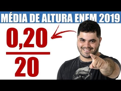 Thumbnail da aula: 🔥 Questão de DIVISÃO COM NÚMERO DECIMAL 160 ENEM 2019 | O preparador físico de um time de basquete