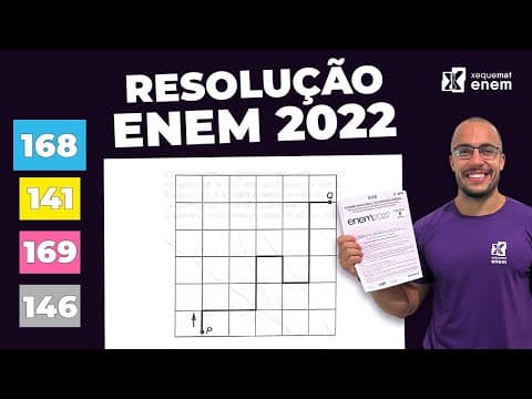 Thumbnail da aula: 🔘Questão 168 - Caderno Azul | Lógica | MATEMÁTICA ENEM 2022