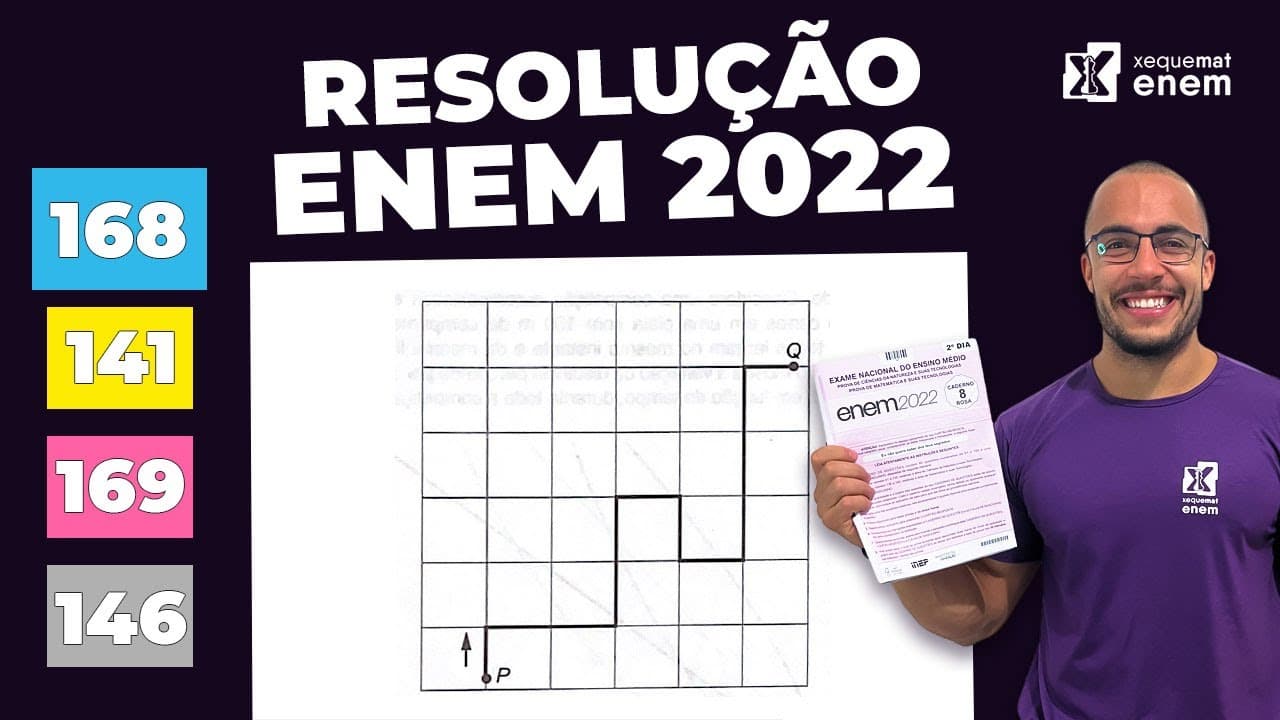 Thumbnail: 🔘Questão 168 - Caderno Azul | Lógica | MATEMÁTICA ENEM 2022