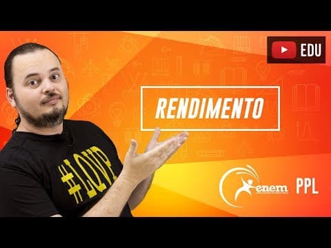 Thumbnail da aula: Potência Mecânica | Rendimento de motor | Questão ENEM PPL 2016