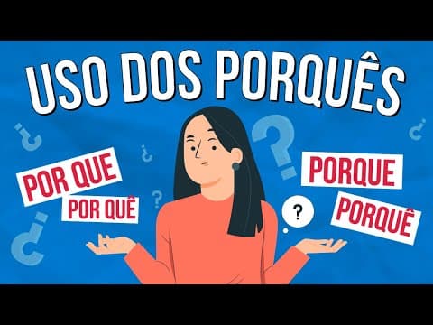 Thumbnail da aula: USO DOS 4 PORQUÊS NA REDAÇÃO: veja os tipos e diferenças | Resumo Enem | Mercedes Prado Bonorino