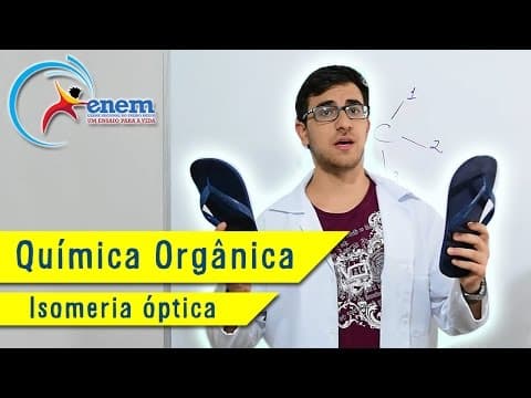Thumbnail da aula: Tudo de ISOMERIA ÓPTICA para o ENEM (Mestres do ENEM)