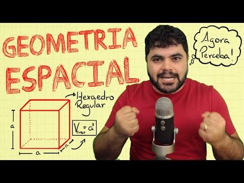 Thumbnail da aula: ⭐ Aulão ENEM sobre GEOMETRIA ESPACIAL (com 2 Questões Inéditas!)