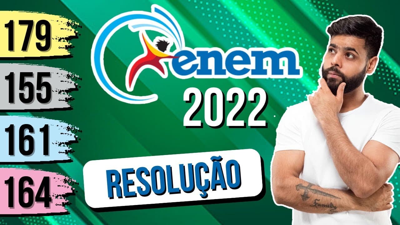 Thumbnail: ENEM 2022 MATEMÁTICA RESOLUÇÃO COMENTADA | UMA EMPRESA DE ENGENHARIA PROJETOU UMA CASA