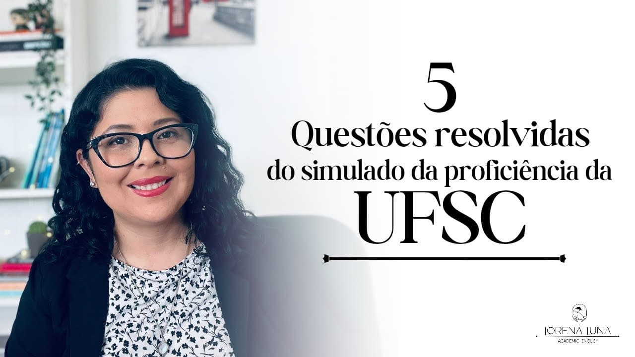 Thumbnail: SIMULADOS PARA PROFICIÊNCIA DA UFSC