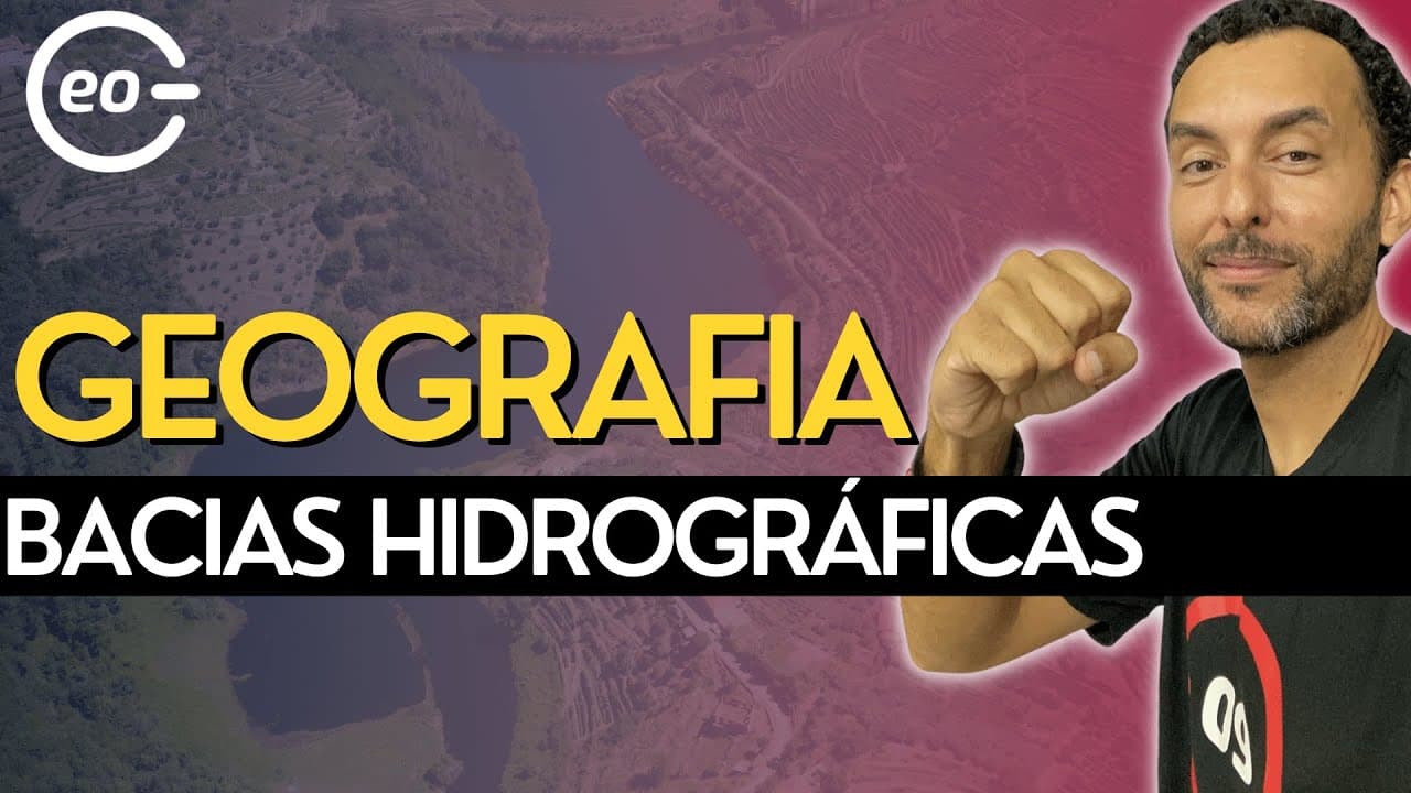 Thumbnail: O QUE É UMA BACIA HIDROGRÁFICA | CONCEITOS E CARACTERÍSTICAS | HIDROGRAFIA