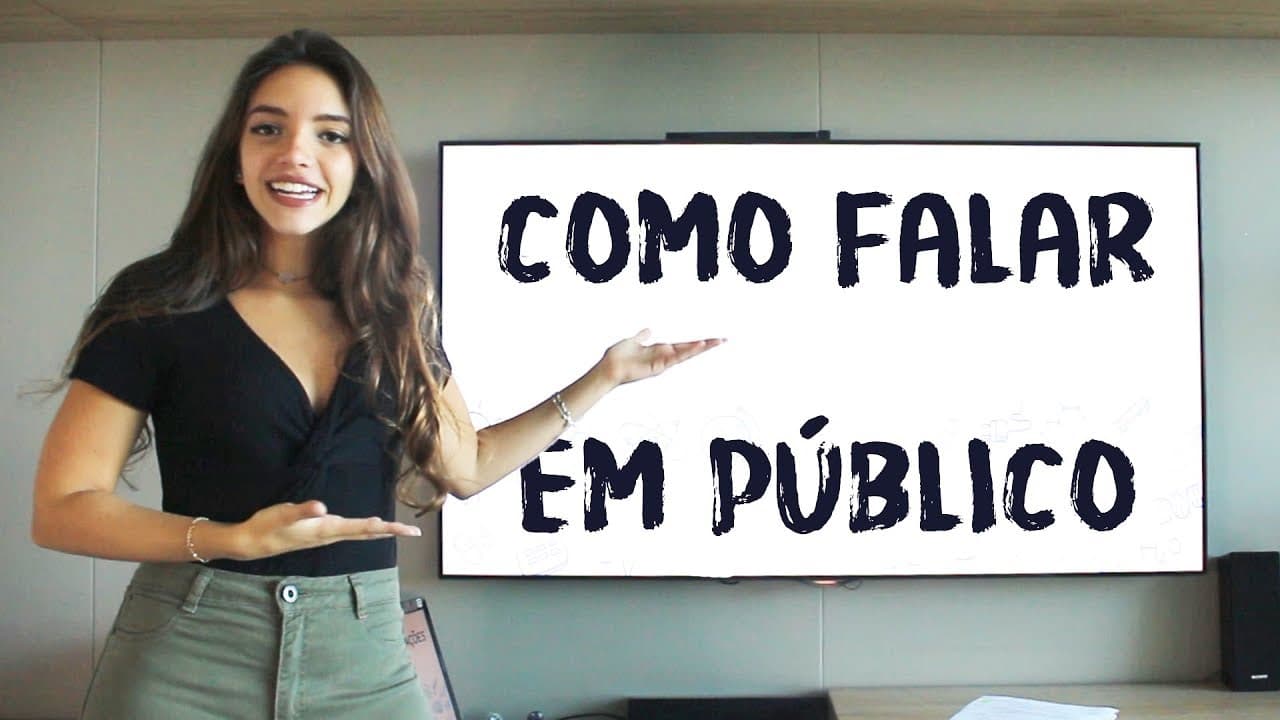 Thumbnail: COMO FAZER BOAS APRESENTAÇÕES E FALAR EM PÚBLICO! - Débora Aladim