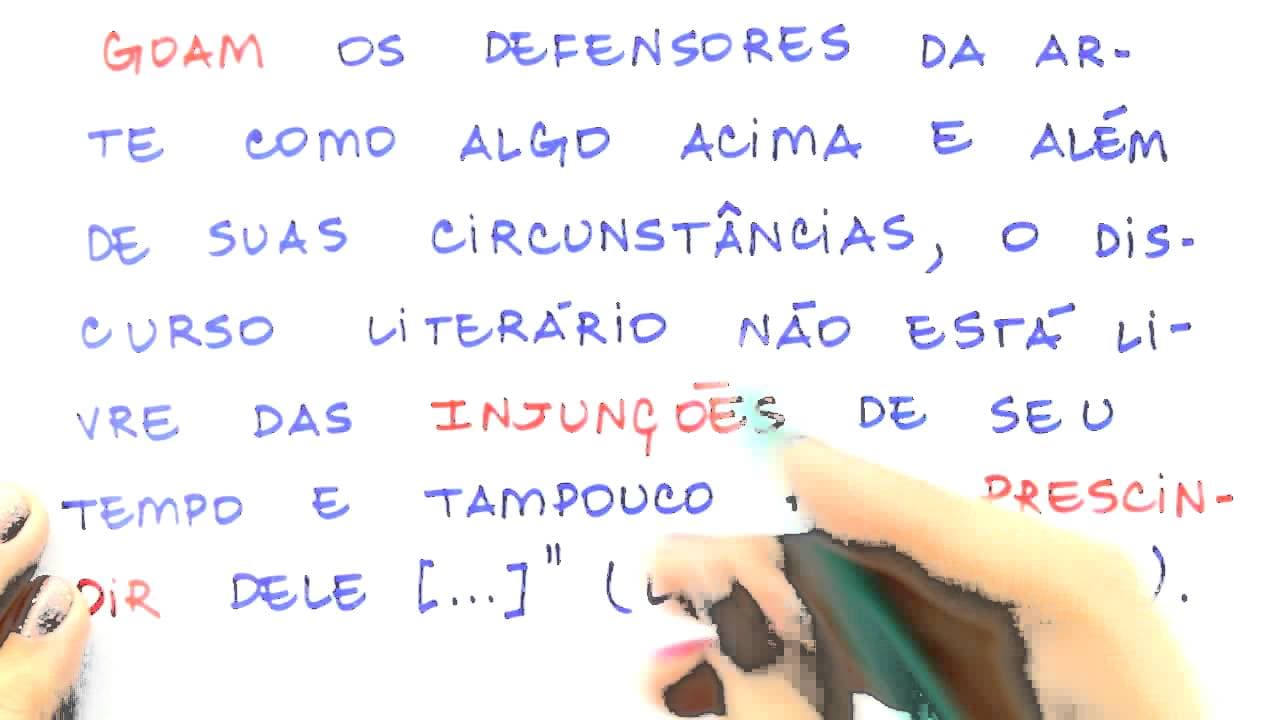 Thumbnail: Me Salva! Maratona de Simulados 2015/1 - Português - Questão 4