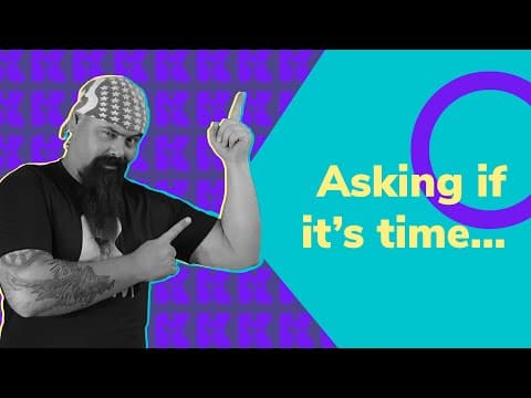 Thumbnail da aula: Inglês 2.0 | Kultivi | Asking if It's time... | Prof. Rui Ventura