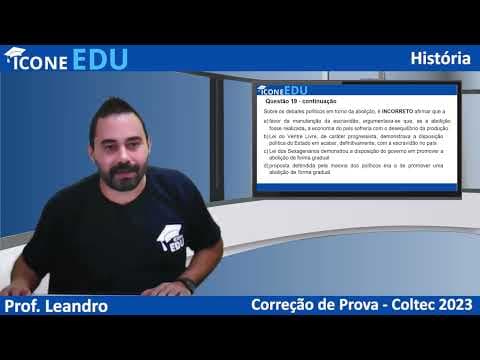 Thumbnail da aula: COLTEC-UFMG 2023 - HISTÓRIA