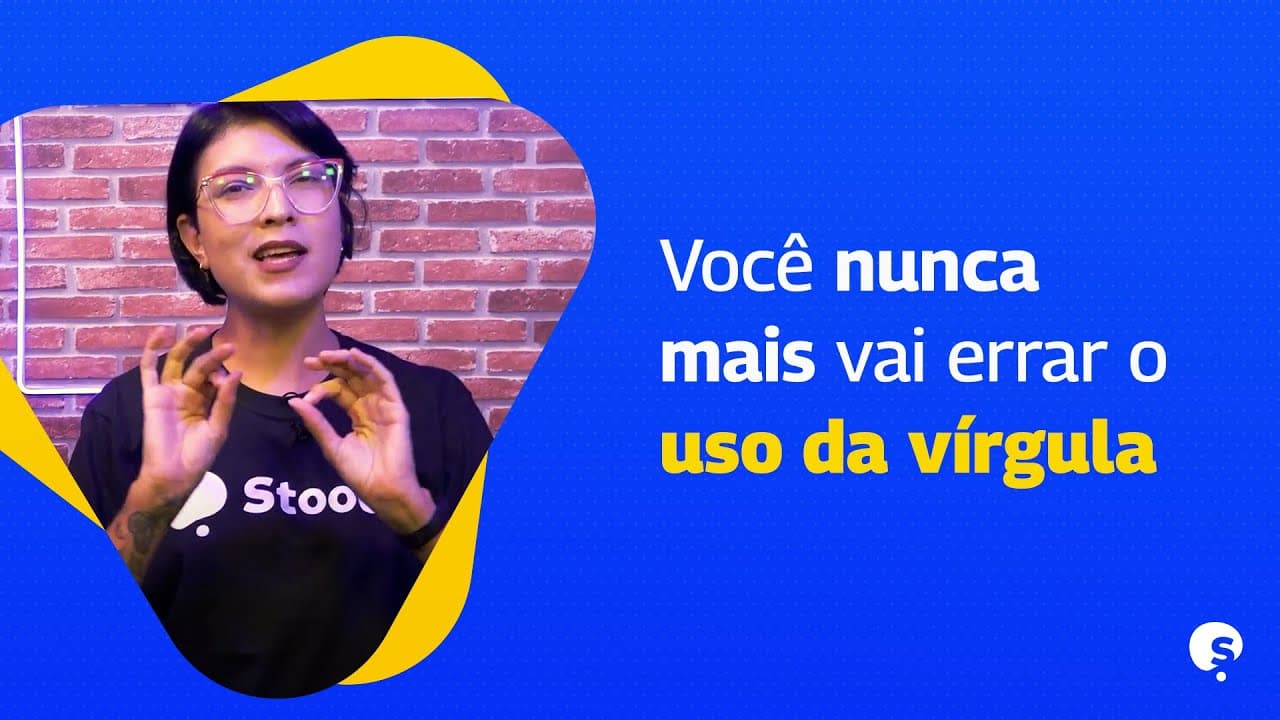 Thumbnail: O USO DA VÍRGULA NA REDAÇÃO