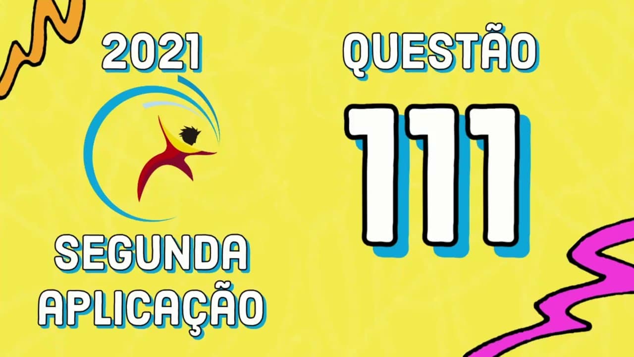 Thumbnail: ENEM 2021 | SEGUNDA APLICAÇÃO | QUESTÃO 111 | QUÍMICA