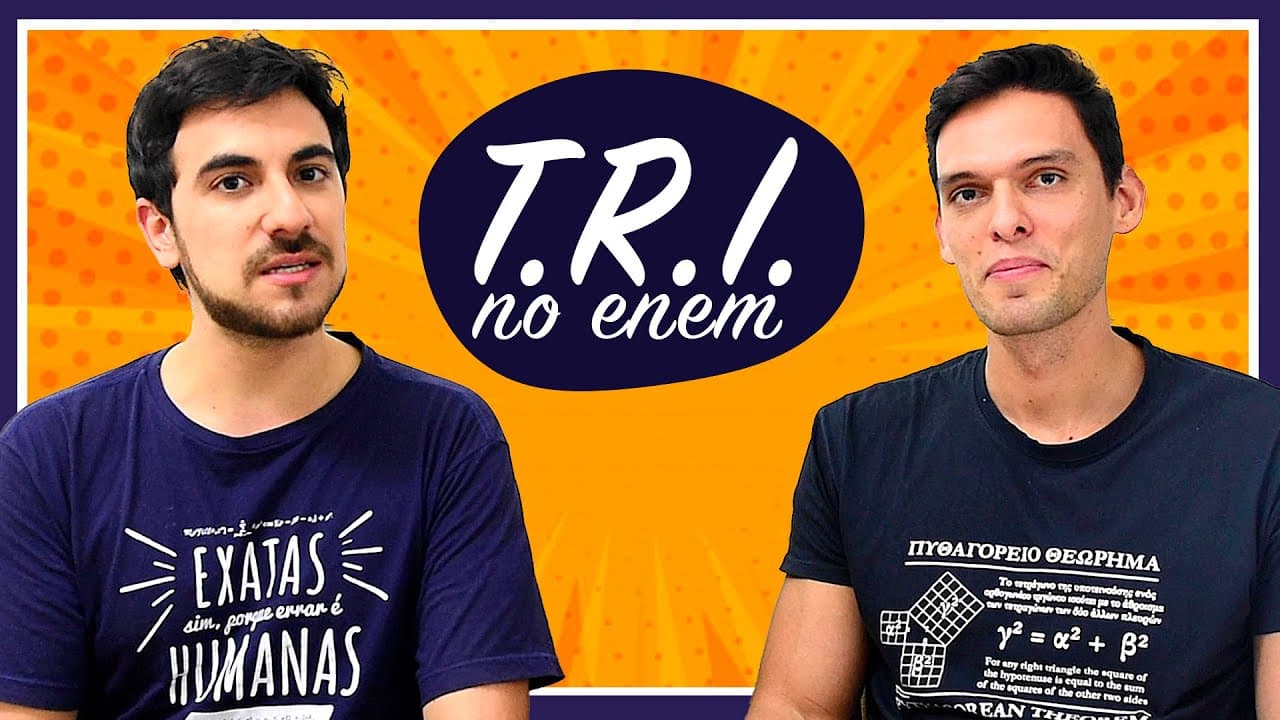 Thumbnail: T.R.I. no ENEM - Como aumentar a nota com ESTRATÉGIAS
