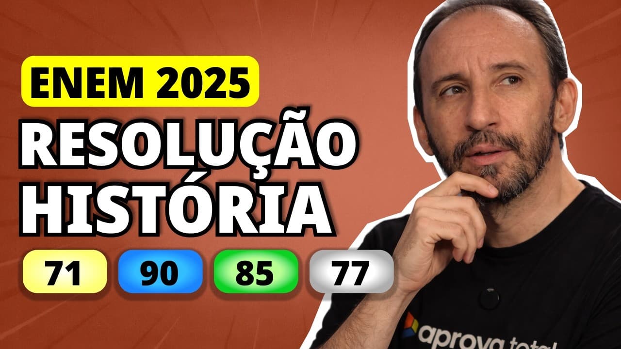 Thumbnail: ENEM 2025 HISTÓRIA – Questão 71 | Em 1914, uma expedição estudantil saiu da Rússia em direção à