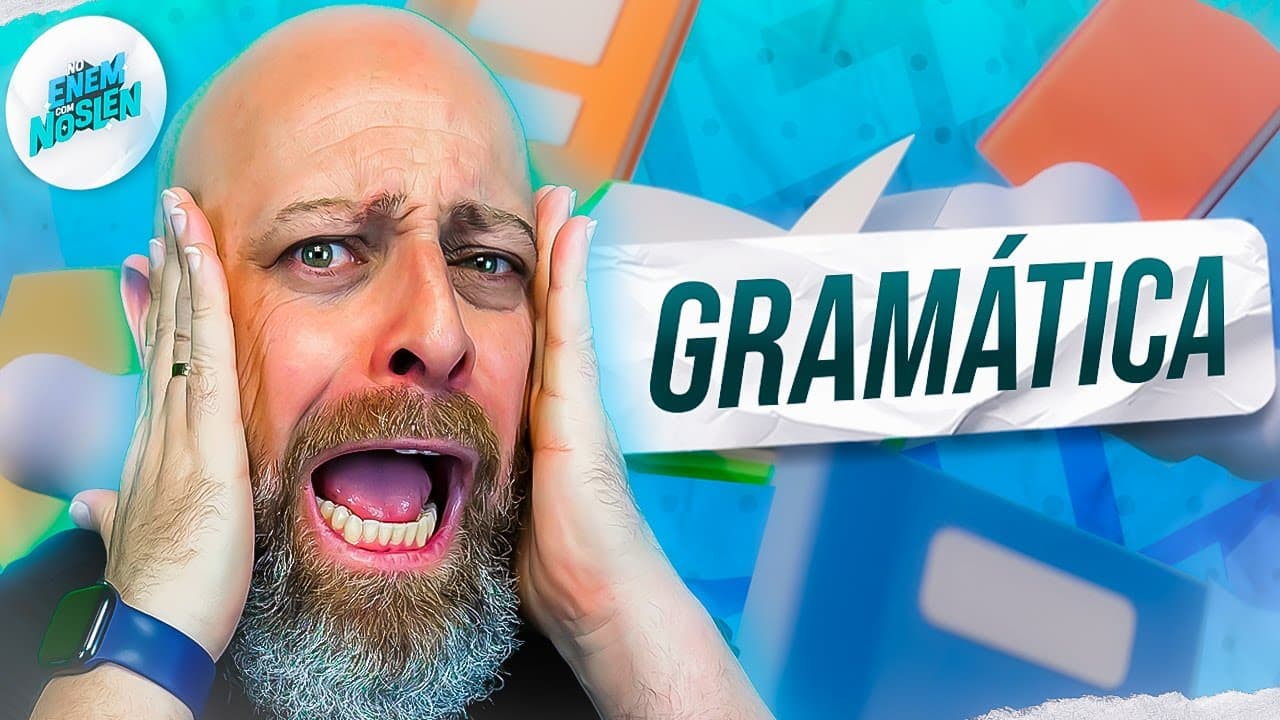 Thumbnail: Enem | Exercícios de Gramática - [Professor Noslen] #professornoslen #enem