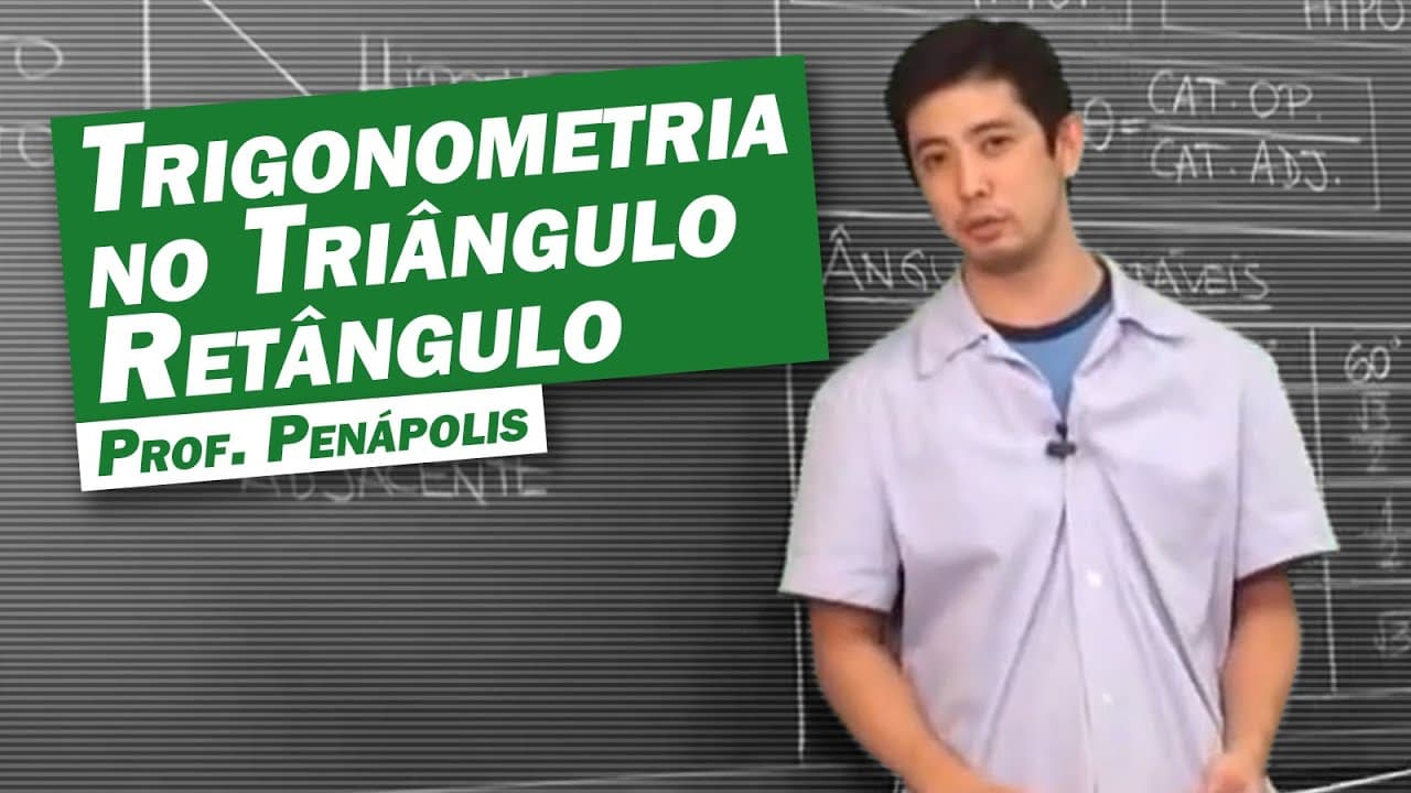 Thumbnail: Matemática - Trigonometria no Triângulo Retângulo