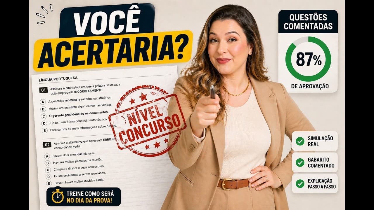 Thumbnail: CLASSIFICAÇÃO DO SUBSTANTIVO!