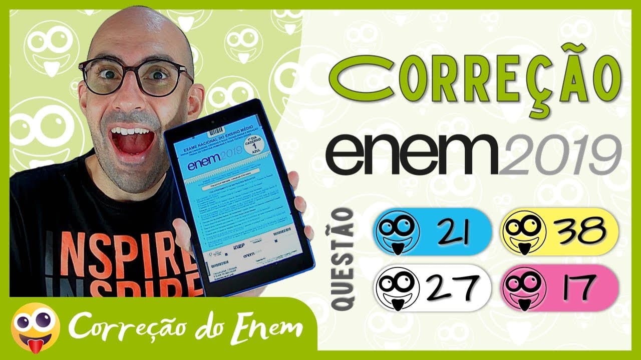 Thumbnail: [CORREÇÃO DO ENEM] Questão 21 - Enem 2019 - Prova azul ▷ Menina