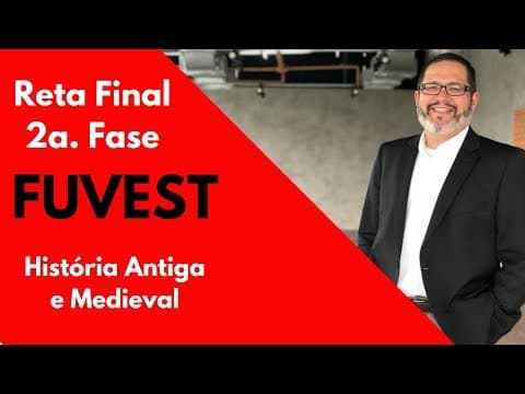 Thumbnail da aula: ESQUENTA para REVISÃO RETA FINAL - HISTÓRIA - FUVEST e UNICAMP