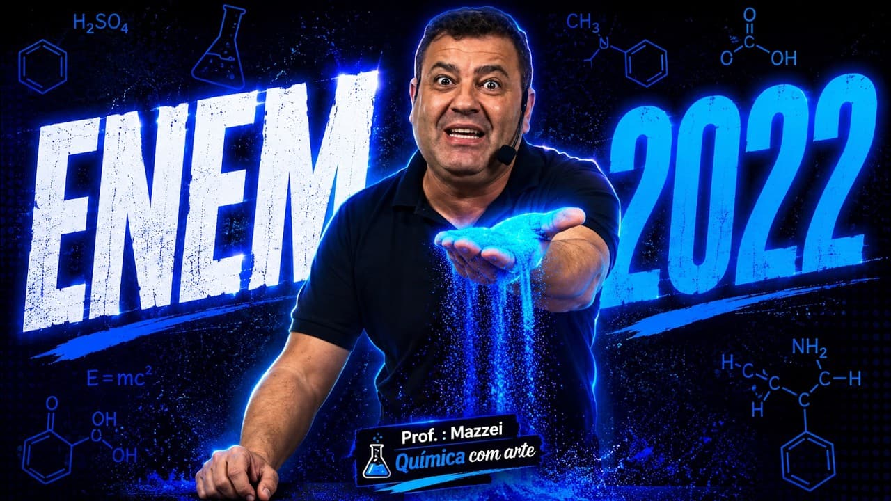 Thumbnail: 💡 ENEM 2022 | Um grupo de alunos realizou um experimento para observar algumas propriedades dos