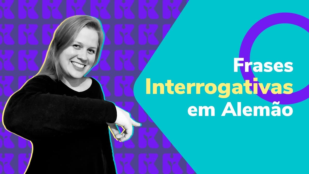 Thumbnail: Frases interrogativas em alemão | Alemão | Aula #37