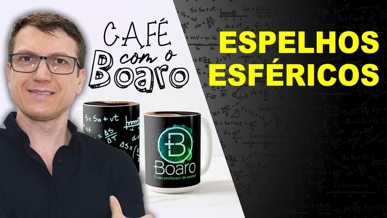 Thumbnail: ESPELHOS ESFÉRICOS - Óptica - EXERCÍCIOS para REVISÃO de FÍSICA - EXC077