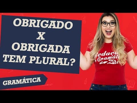 Thumbnail da aula: USO DE OBRIGADO e OBRIGADA: DESCOBERTA QUE MUDARÁ SEU DIA - com Profa. Pamba
