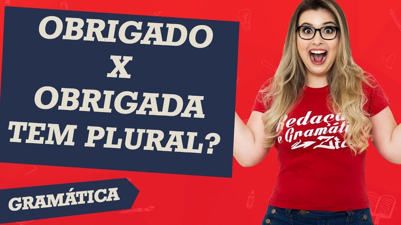 Thumbnail: USO DE OBRIGADO e OBRIGADA: DESCOBERTA QUE MUDARÁ SEU DIA - com Profa. Pamba