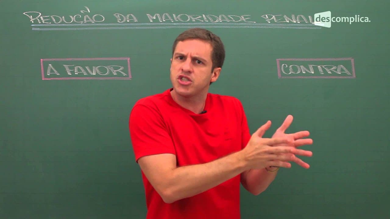 Thumbnail: Redução da Maioridade Penal - Plantão Descomplica