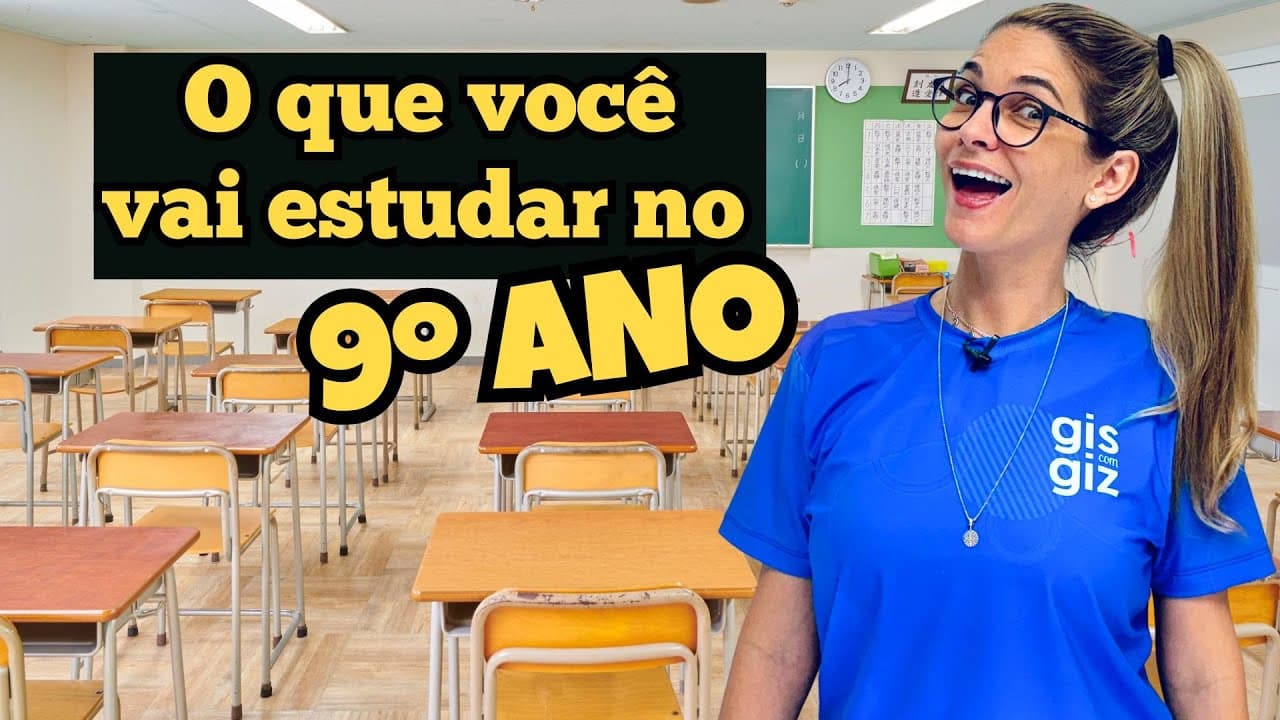 Thumbnail: O QUE VOCÊ VAI APRENDER EM MATEMÁTICA NO 9º ANO?