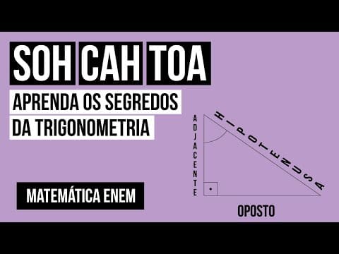 Thumbnail da aula: SOH CAH TOA: aprenda os segredos da Trigonometria | Matemática para o Enem | Lucas Borguezan