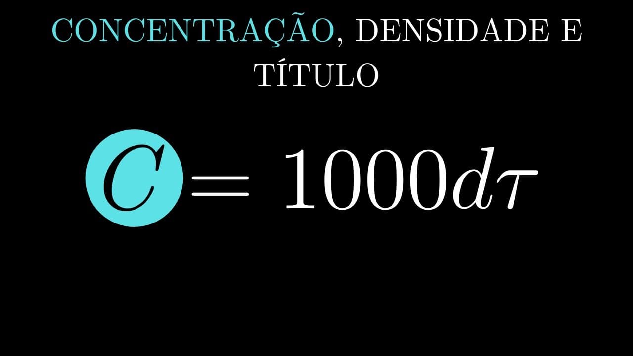 Thumbnail: Questão de solução verdadeira (concentração simples) Química no ITA