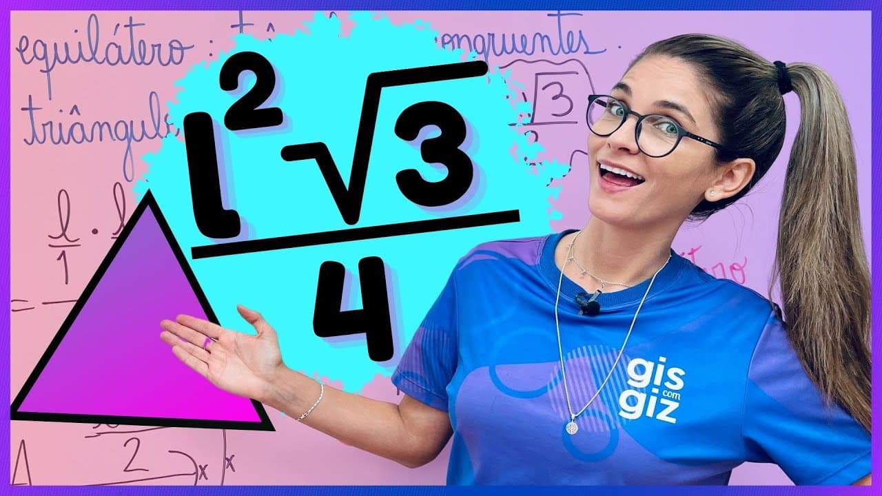 Thumbnail: ÁREA DE TRIÂNGULO EQUILÁTERO