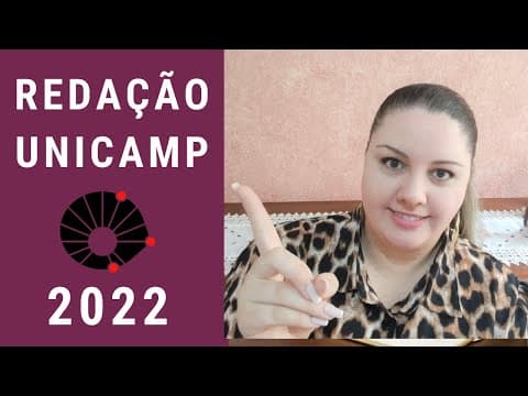 Thumbnail da aula: Entendendo a Redação da Unicamp 2022