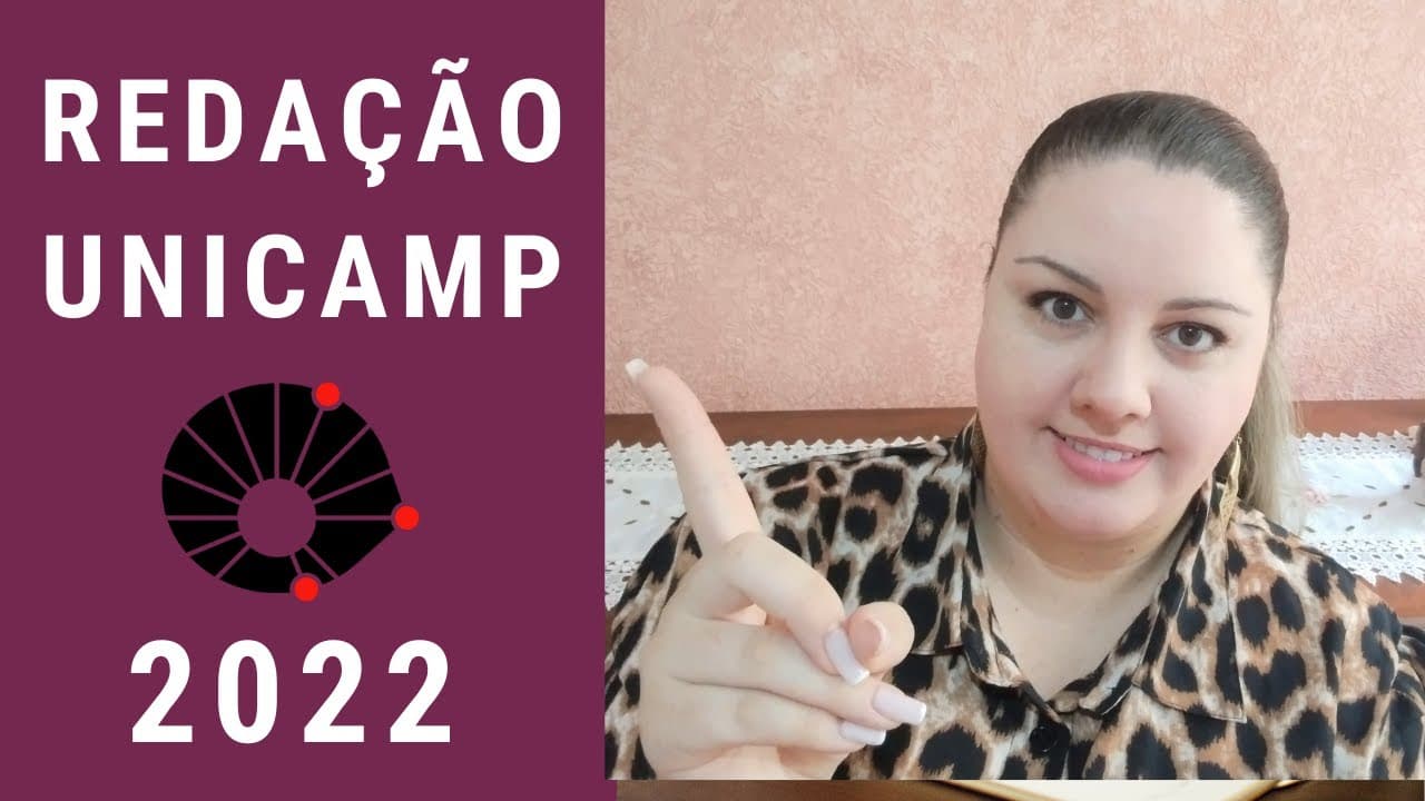 Thumbnail: Entendendo a Redação da Unicamp 2022