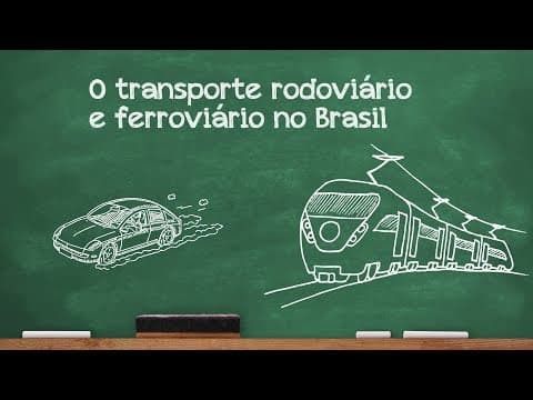 Thumbnail da aula: Videoaulas Poliedro | Enem | Transporte rodoviário e ferroviário no Brasil