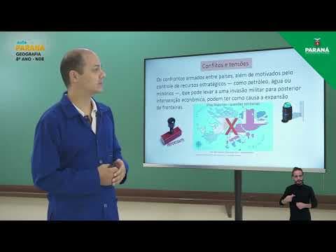 Thumbnail da aula: 2022 | Resumo da Aula | 8º Ano | Geografia | Aula N8 - Conflitos e Tensões