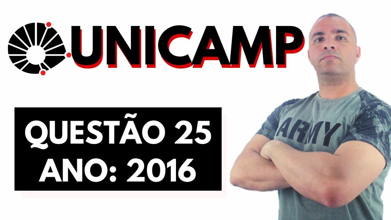 Thumbnail: [UNICAMP 2016/Q25] "Atualmente, parece que a Química vem seduzindo as pessoas e tem-se observado um"