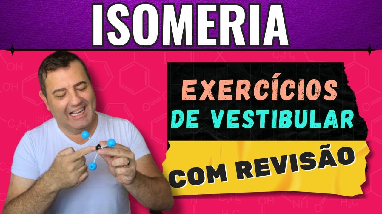 Thumbnail: 💡 UNESP 2018 | Examine as estruturas do ortocresol e do álcool benzílico Isomeria