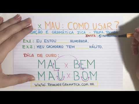 Thumbnail da aula: MAL x MAU: COMO USAR CORRETAMENTE?