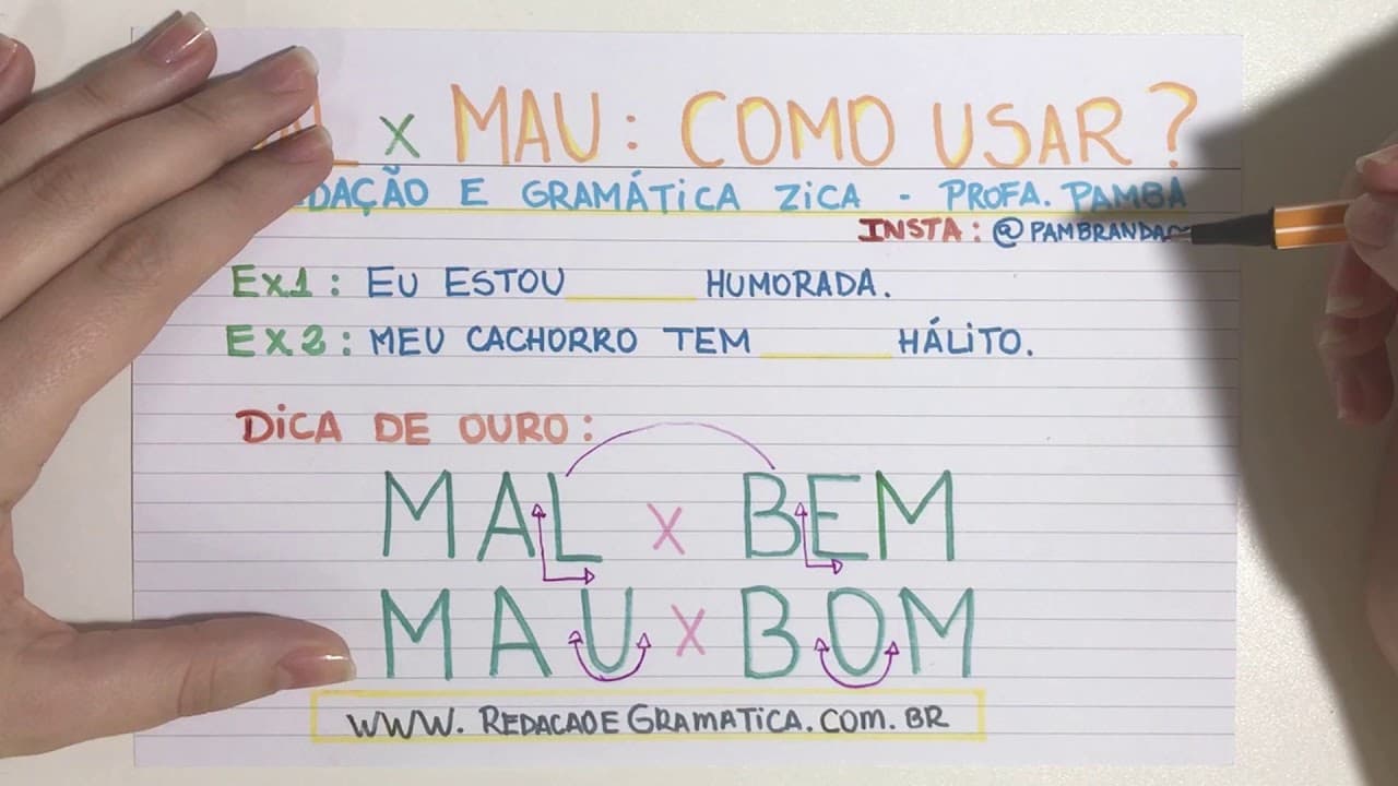 Thumbnail: MAL x MAU: COMO USAR CORRETAMENTE?