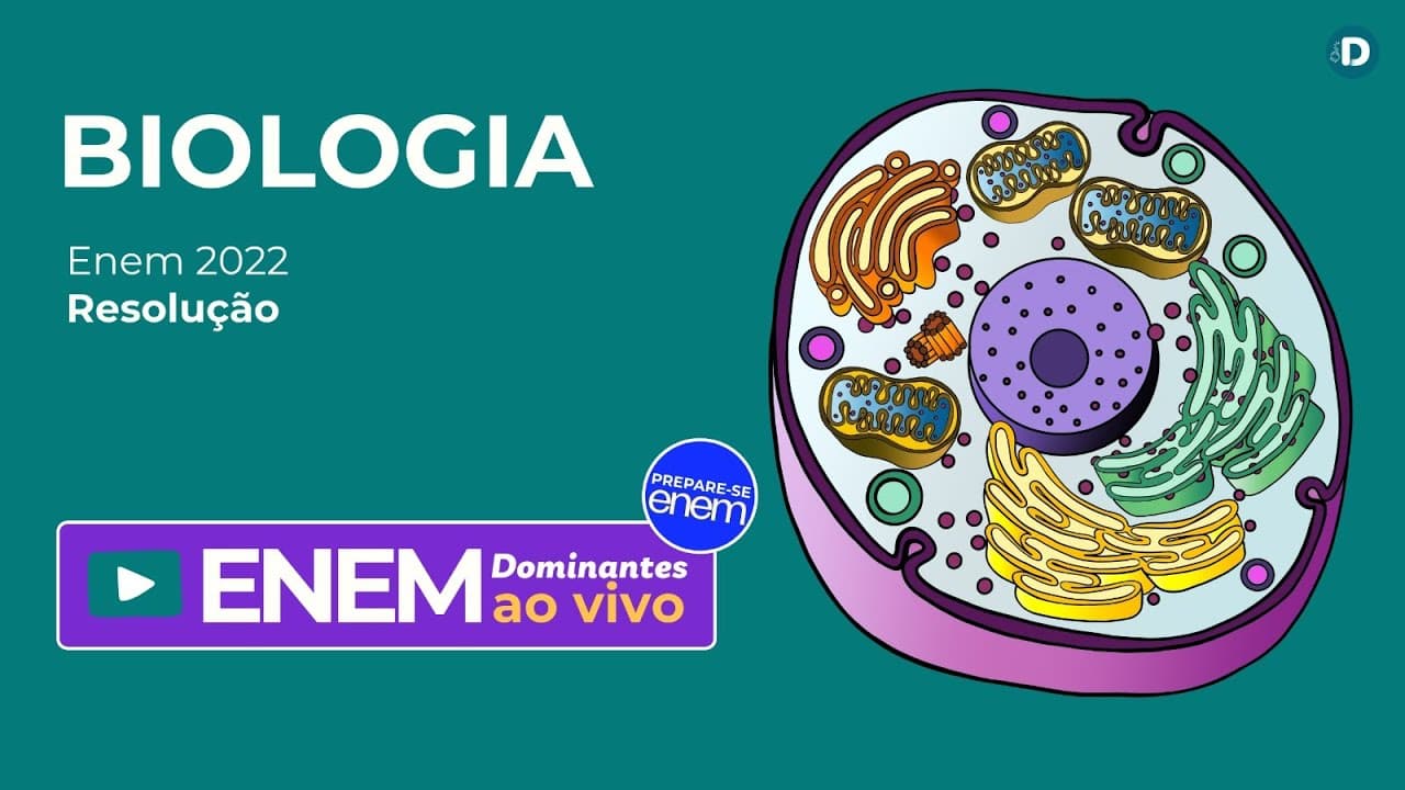Thumbnail: Biologia Enem 2022 Resolução - Intensivo Enem!