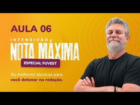 Thumbnail da aula: LIVE ESPECIAL FUVEST COM PROFESSOR MARCELO D'ÁUREA