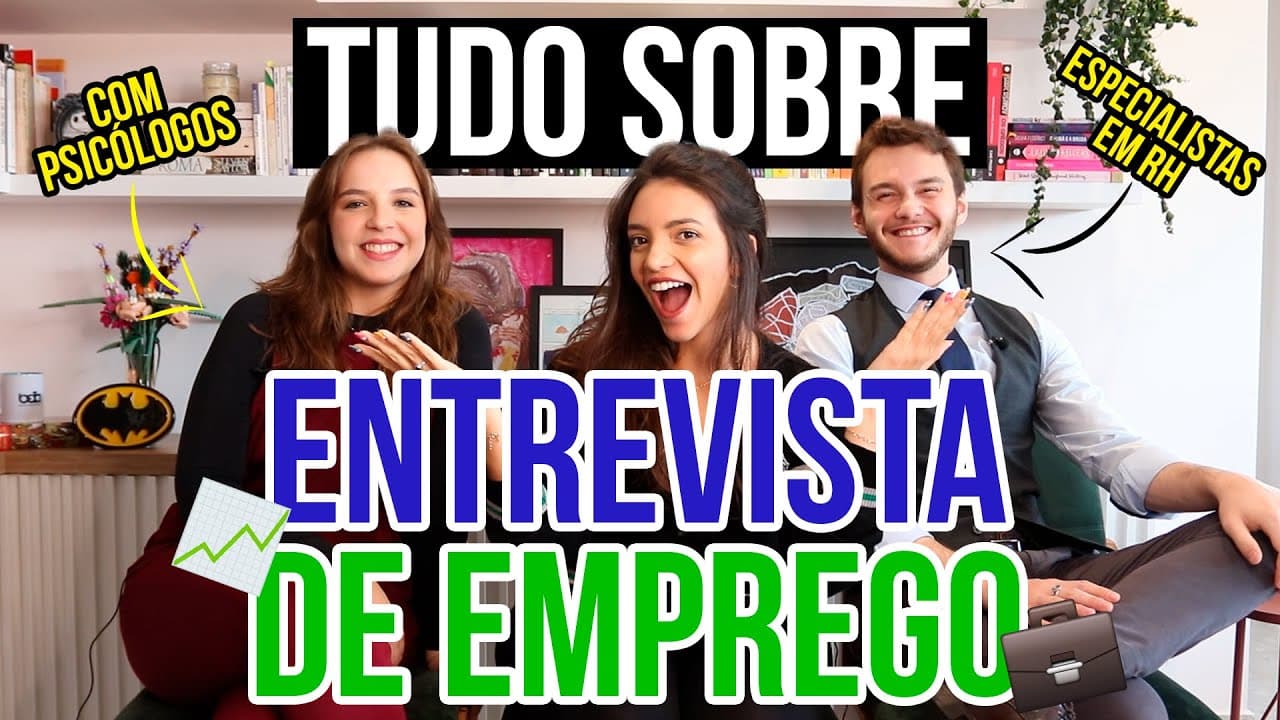 Thumbnail: ✅COMO FAZER CURRÍCULO E OQ FALAR NA ENTREVISTA DE EMPREGO - COM PSICÓLOGOS DE RH
