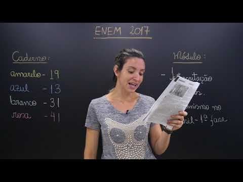 Thumbnail da aula: ENEM 2017 - Questão 19 de Linguagens (Caderno Amarelo)