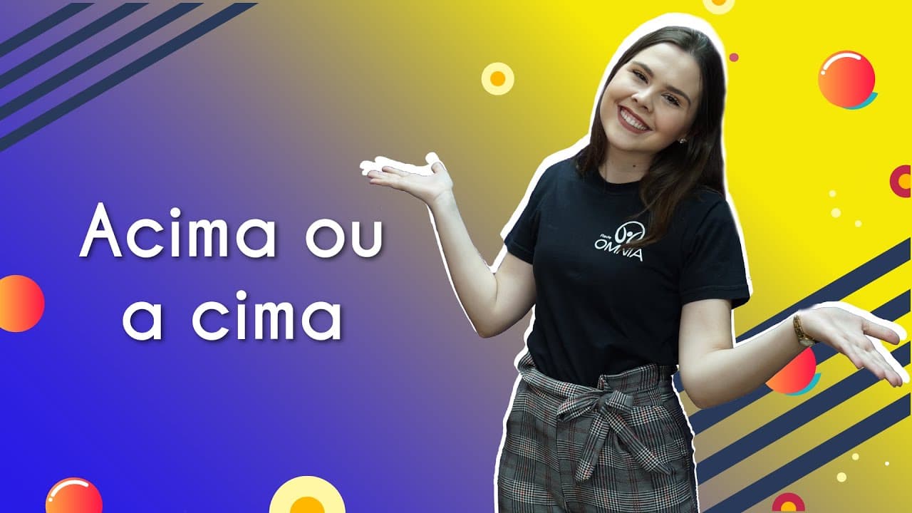 Thumbnail: Acima ou a cima? - Brasil Escola