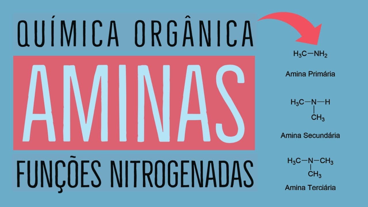 Thumbnail: AMINAS: Características e Nomenclatura | Aula 21