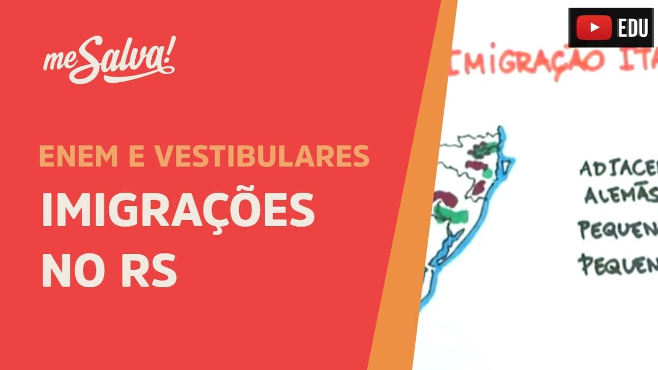 Thumbnail: Imigrações - História UFRGS - Me Salva!